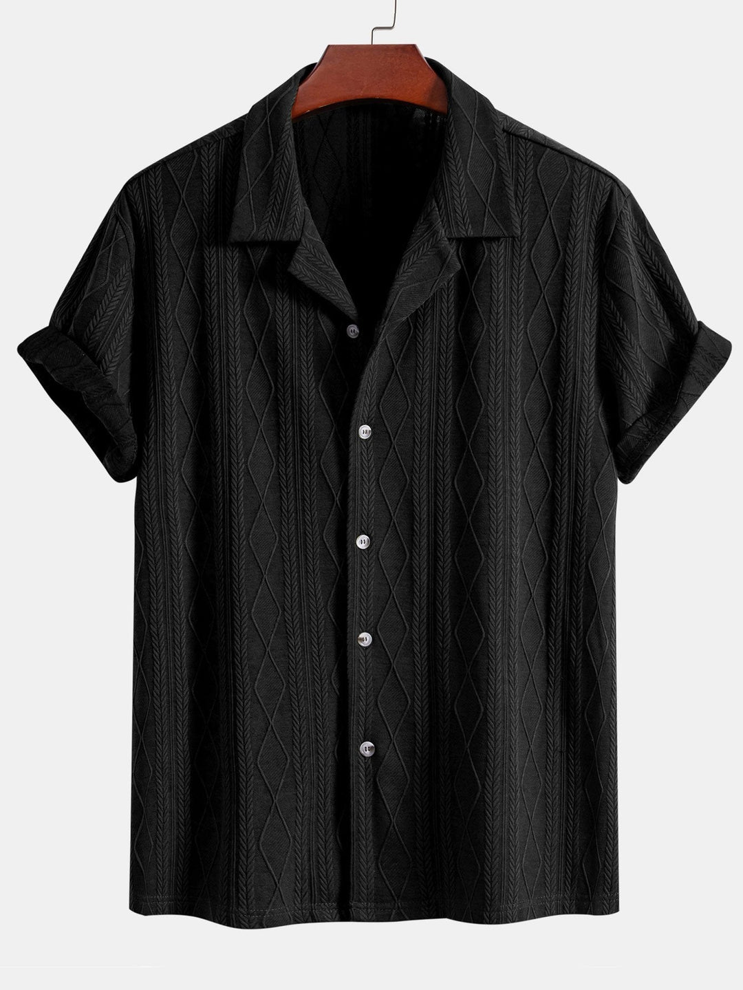 Helder - Conjunto Camisa Cubana Jacquard