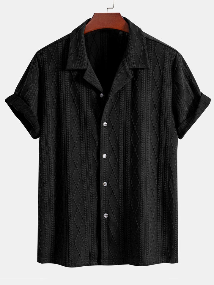 Helder - Conjunto Camisa Cubana Jacquard