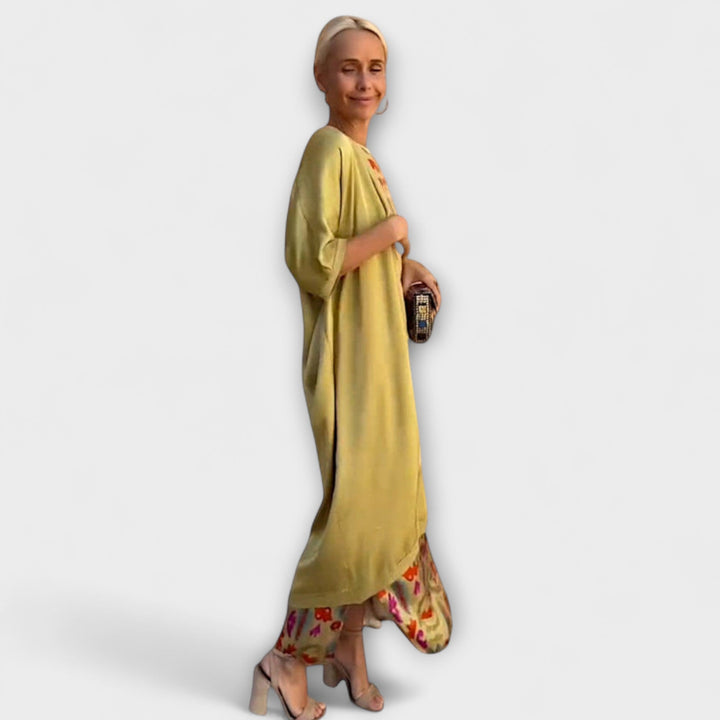 Julia – Vestido Longo Com Casaco a Condizer