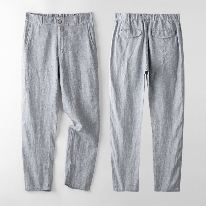 Álvaro - Calças de Linho Slim Fit
