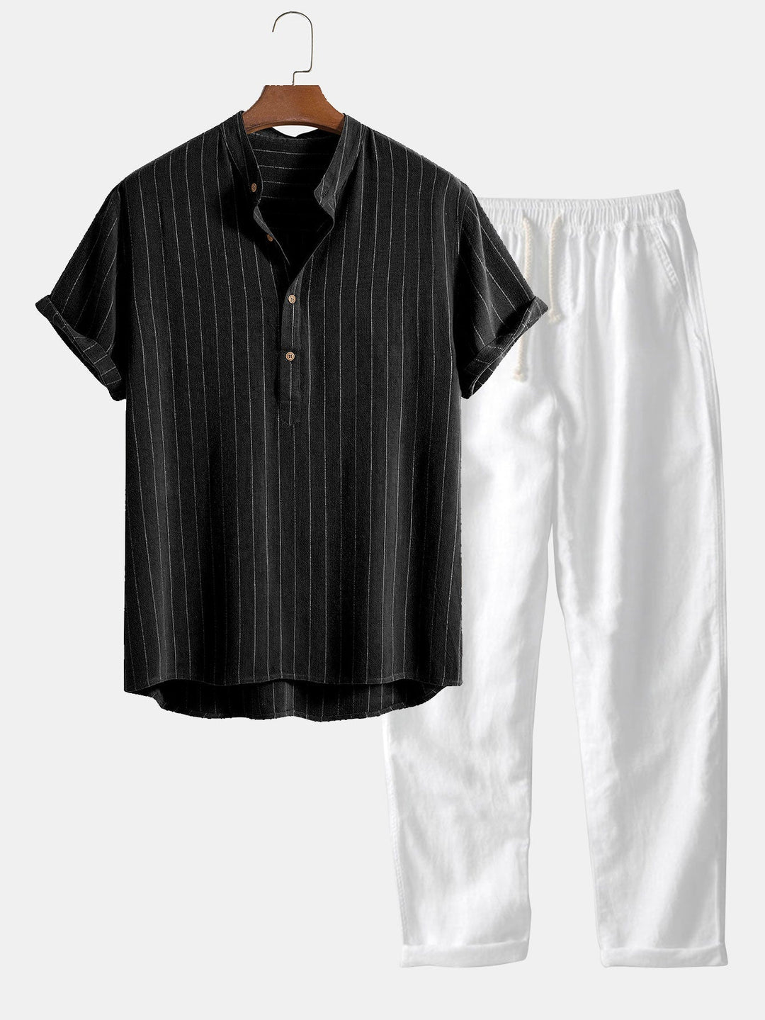 João - Conjunto de Camisa de Manga Curta