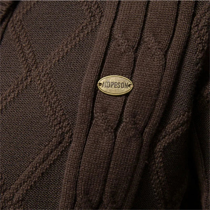 Afonso - Camisola Masculina com Fecho de Botões