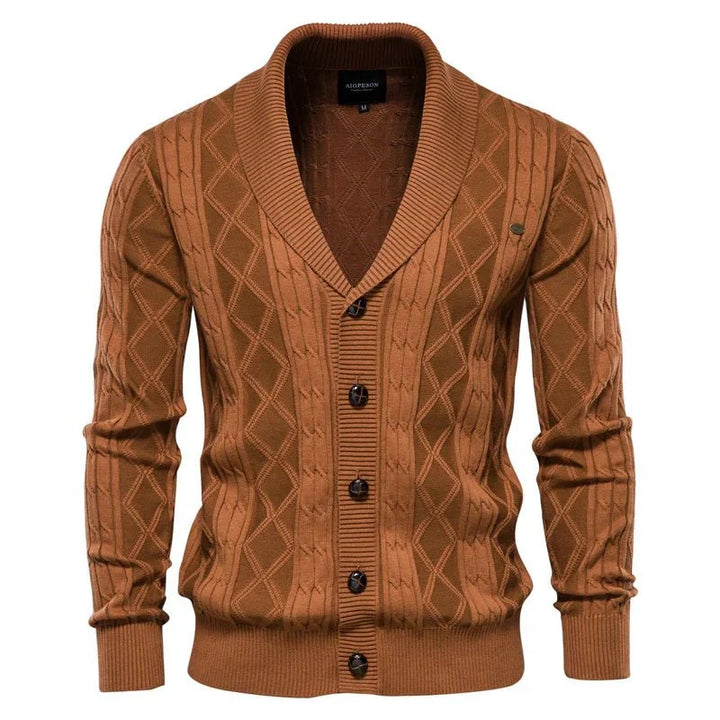 Afonso - Camisola Masculina com Fecho de Botões