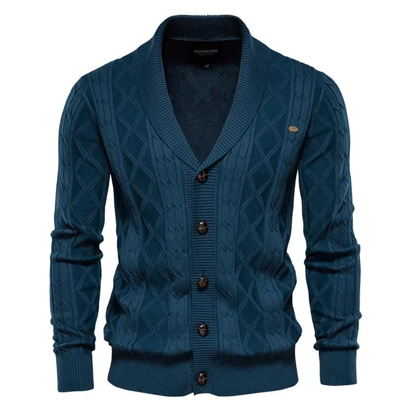 Afonso - Camisola Masculina com Fecho de Botões
