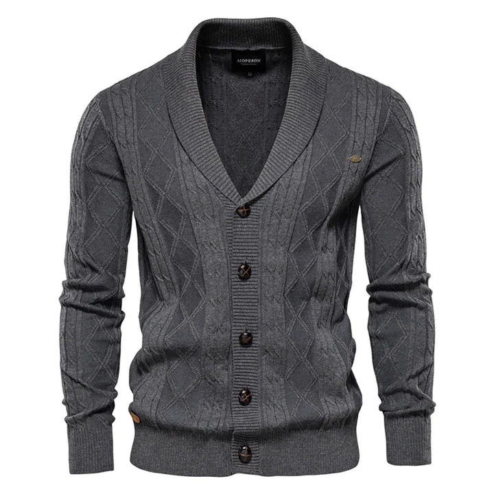 Afonso - Camisola Masculina com Fecho de Botões
