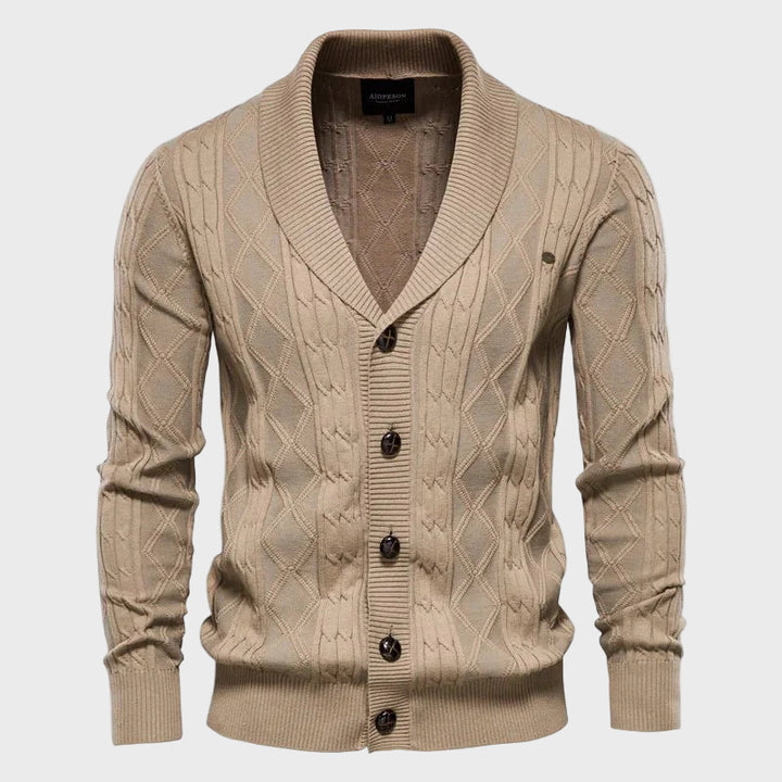 Afonso - Camisola Masculina com Fecho de Botões