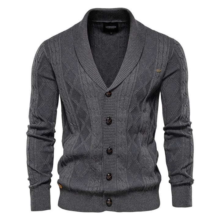 Afonso - Camisola Masculina com Fecho de Botões