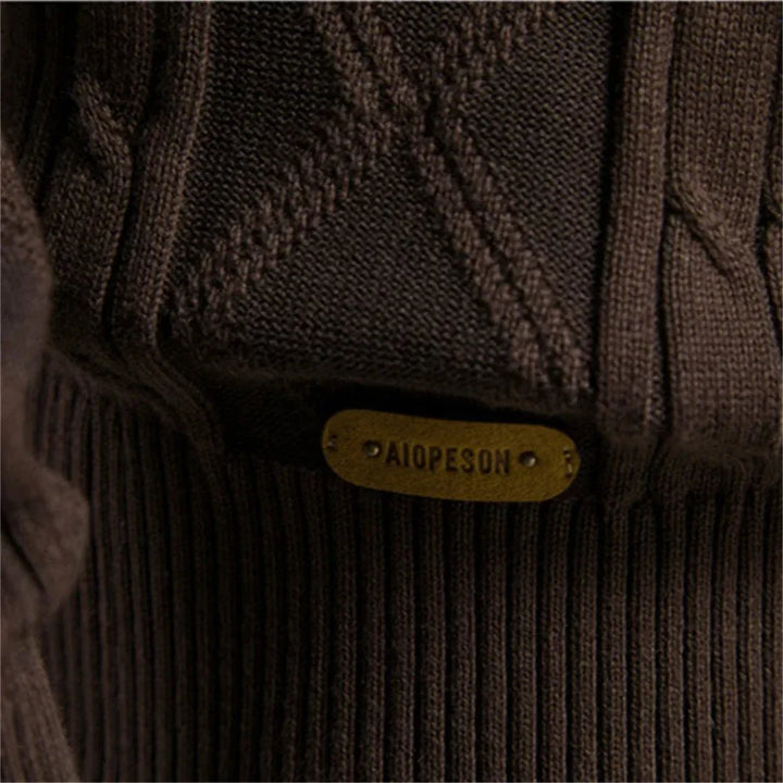 Afonso - Camisola Masculina com Fecho de Botões