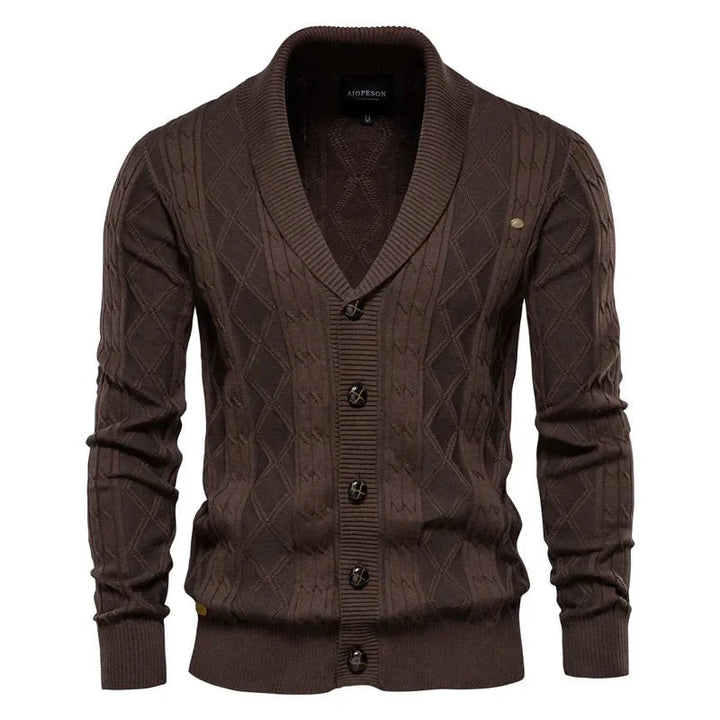 Afonso - Camisola Masculina com Fecho de Botões