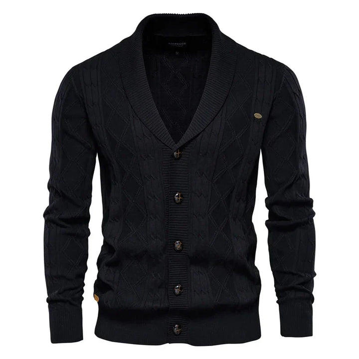 Afonso - Camisola Masculina com Fecho de Botões
