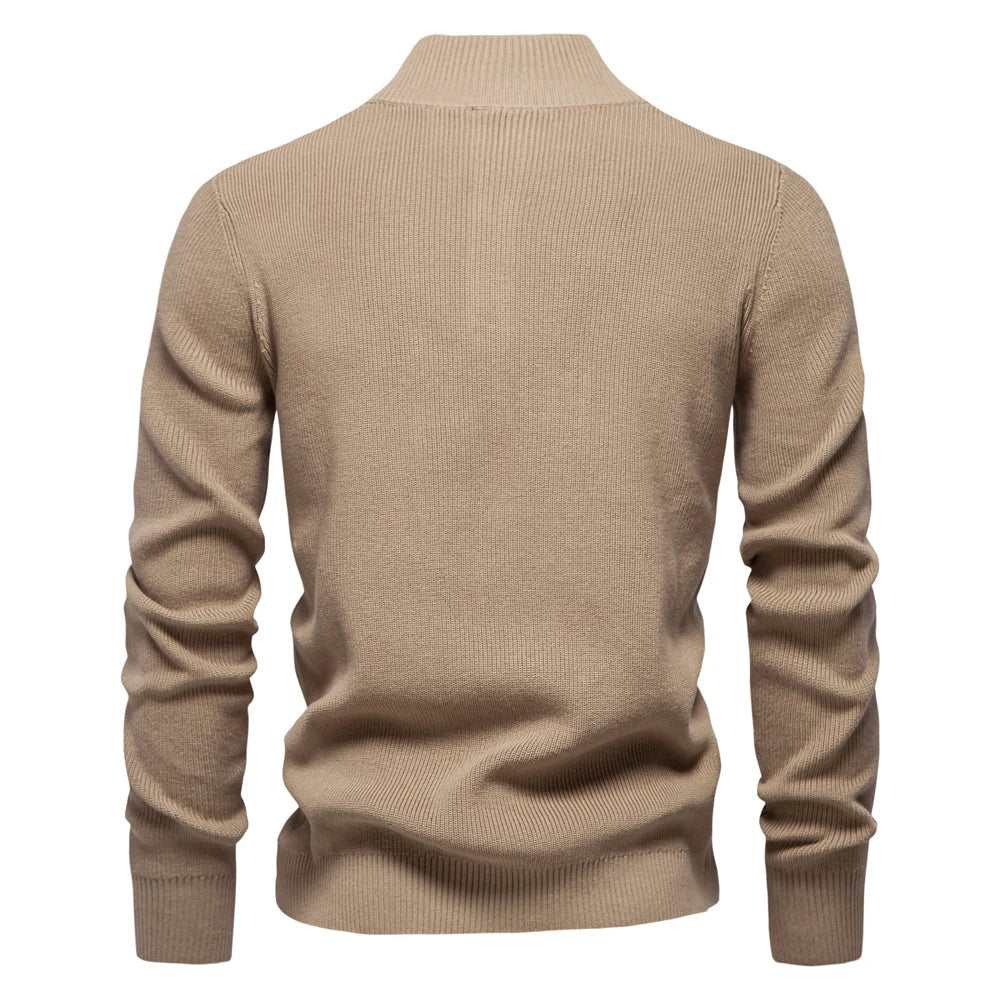 Miguel - Pullover Masculino com Detalhe de Botão