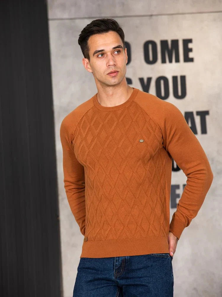 Gustavo - Camisola Masculino com Estampa Xadrez