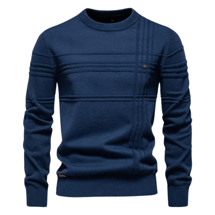Gabriel - Camisola Masculina com Estampa de Losango