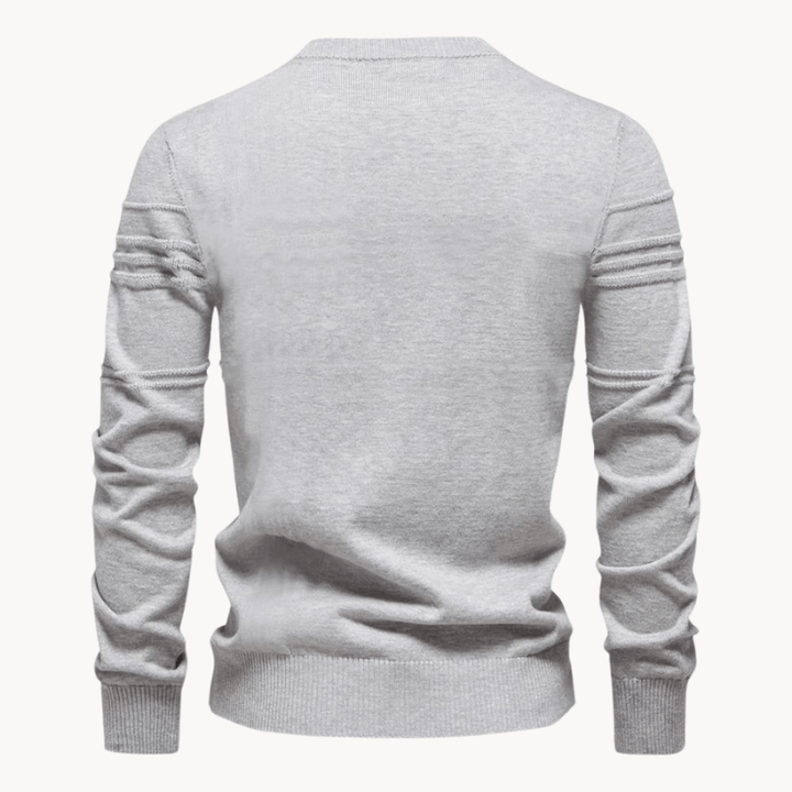 Gabriel - Camisola Masculina com Estampa de Losango