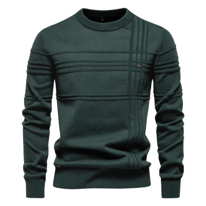 Gabriel - Camisola Masculina com Estampa de Losango