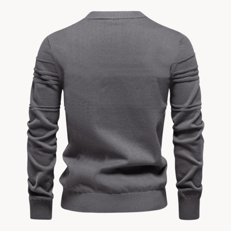 Gabriel - Camisola Masculina com Estampa de Losango