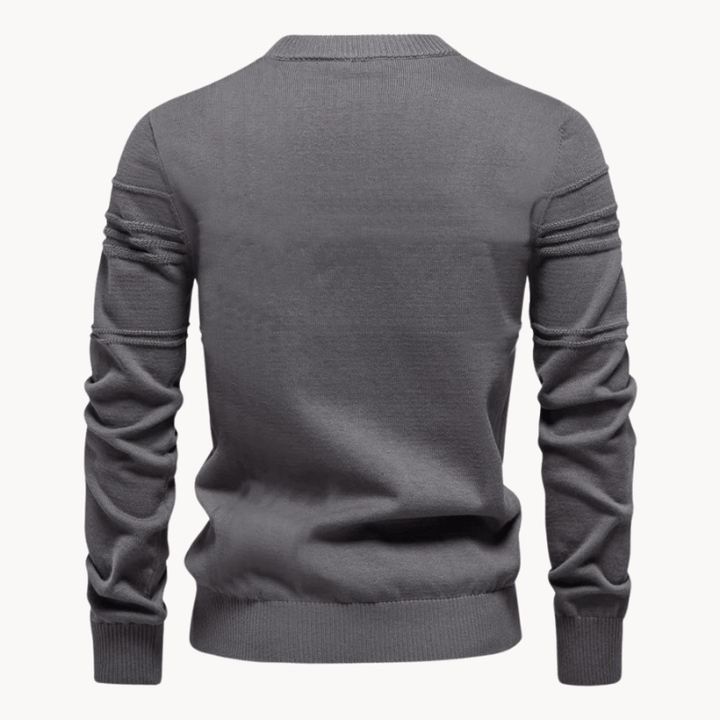 Gabriel - Camisola Masculina com Estampa de Losango